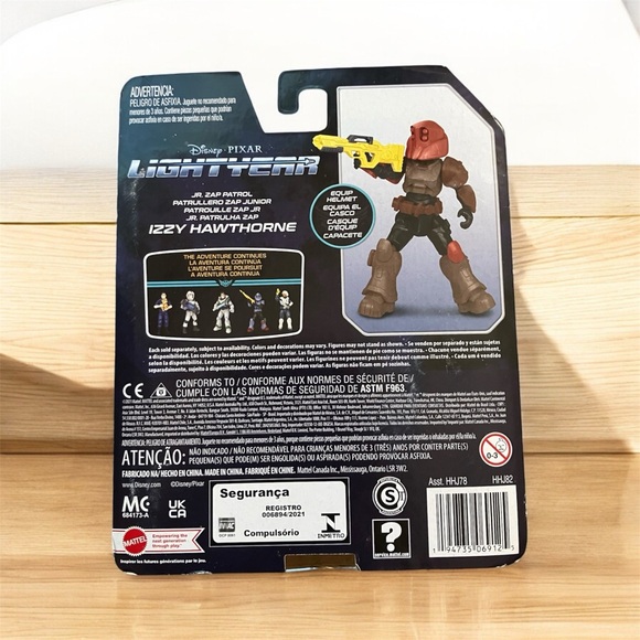 2/$25 NEW Disney Pixar Lightyear Jr Zap Patrol Izzy Hawthorne Action Figure - Picture 2 of 6